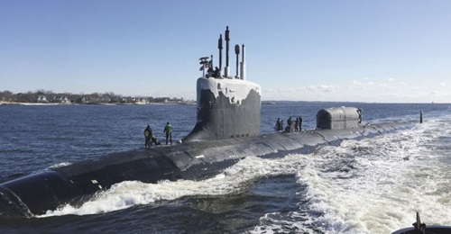 The US Navy 30-year shipbuilding plan includes an expanded fleet of Virginia-class attack submarines, like the USS 
        
         (SSN 784).