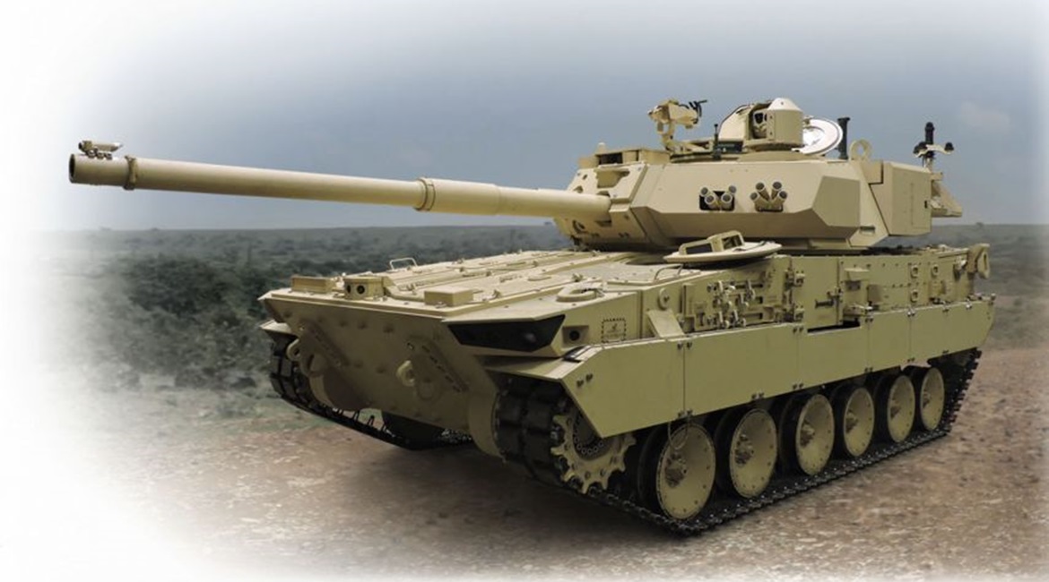 Pictured here is the GDLS's MPF prototype built for a four-person crew: a commander, gunner, loader, and driver.