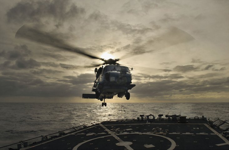 The Lockheed Martin MH-60R Seahawk (seen here in US Navy service) has been selected to meet the RoKN's requirement for 12 additional anti-surface- and anti-submarine-warfare-capable helicopters.  (US Navy)