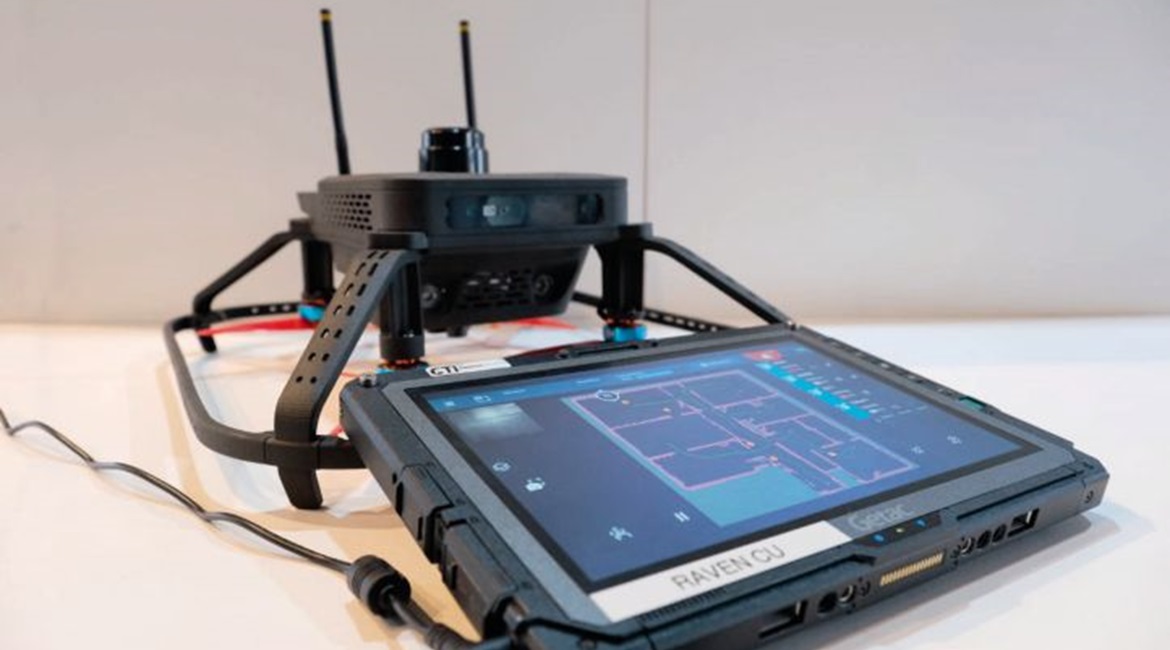 Rafael's Magic Fly-Raven mini-UAV can be tasked with finding enemy combatants inside a building.