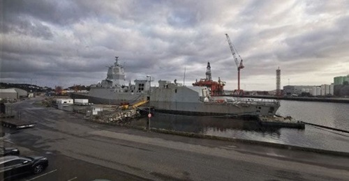 The FMA signed a contract with Norscrap West on 11 January to scrap the Fridtjof Nansen-class frigate KNM