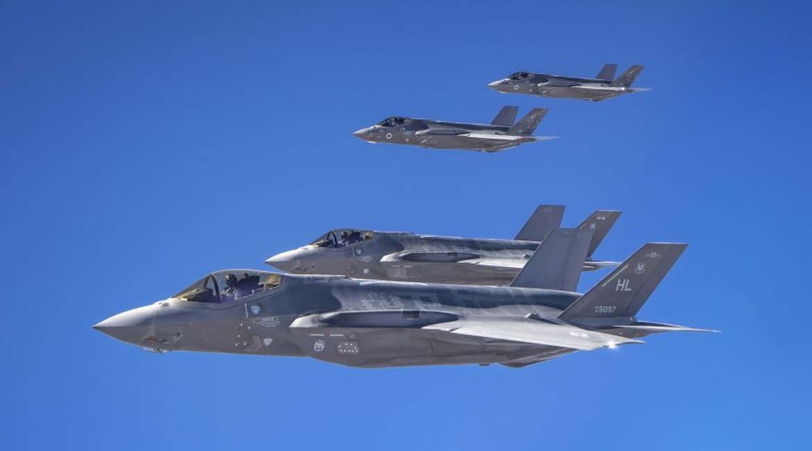 In a rare example of training with CENTCOM forces, Israeli F-35Is alongside F-35As from the US Air Force's Abu Dhabi-based 421st Expeditionary Fighter Squadron during Exercise 'Enduring Lightning' on 22 October 2020.