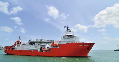the submarine rescue and intervention vessel operated by the Republic of Singapore Navy.