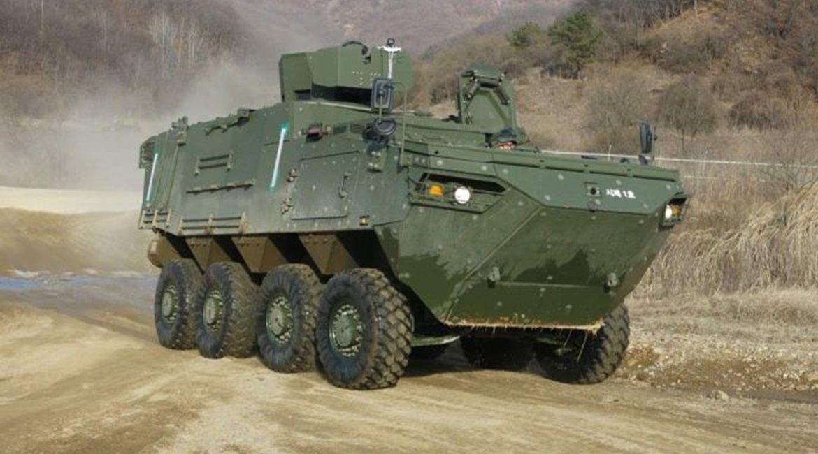 South Korea's DAPA announced on 25 January that development of a command post variant of the Hyundai Rotem K808 wheeled armoured combat vehicle has been completed.