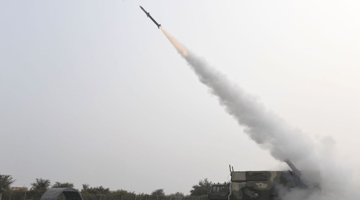 India's DRDO successfully test-launched the Akash NG missile for the first time on 25 January.