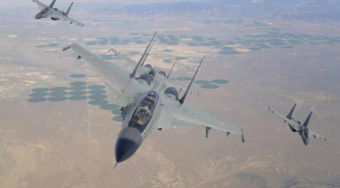 India's HAL completed licensed construction of the final two of 222 Su-30MKI fighters (similar to these ones) ordered for the IAF from 2001.