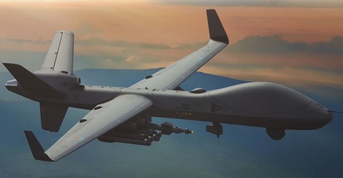 An artist's impression of the Protector RG1 in RAF service.