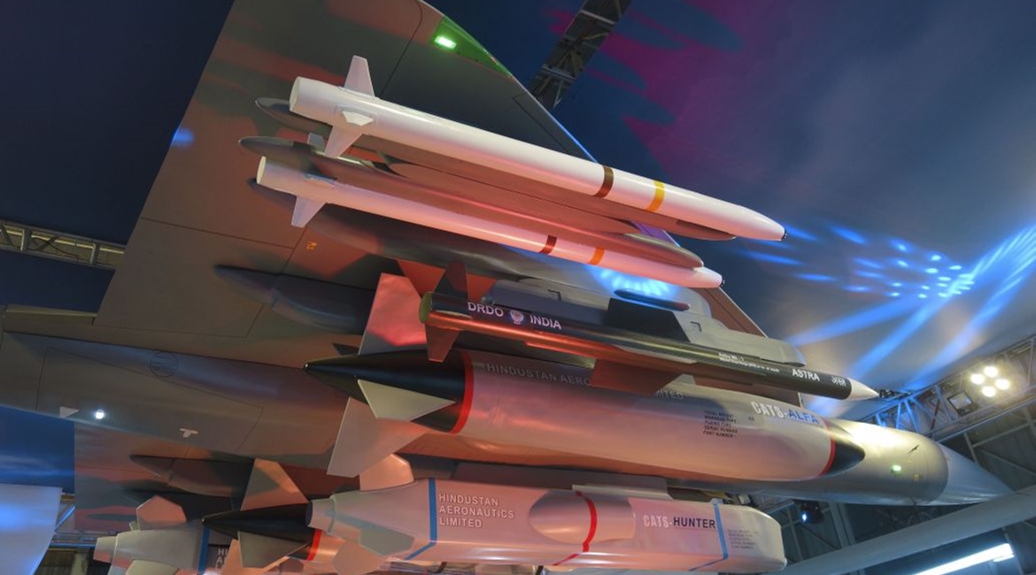 HAL's CATS loyal wingmen concept was showcased at Aero India 2021.