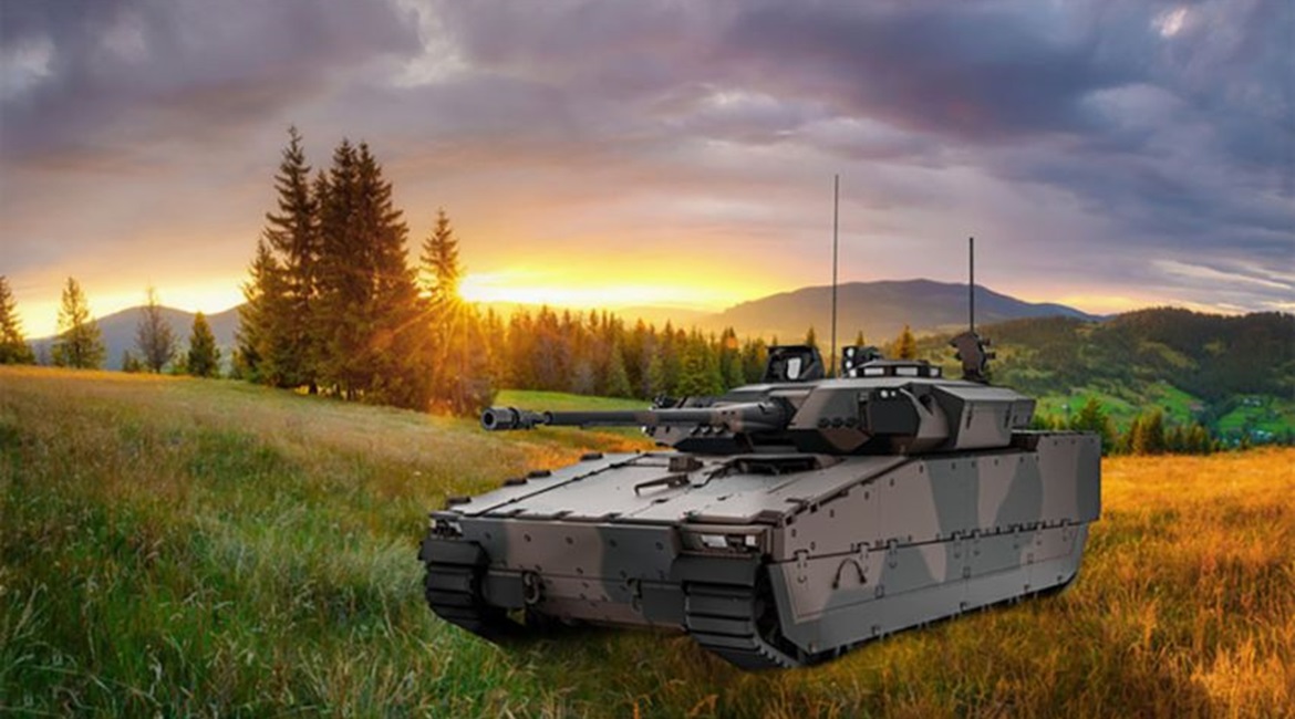 The RNLA's CV9035NL will be fitted with cyber security capabilities from Swedish company Clavister.