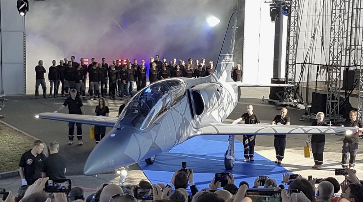 Seen during its official rollout in October 2018, the L-39NG has now been acquired by Vietnam for pilot training.
