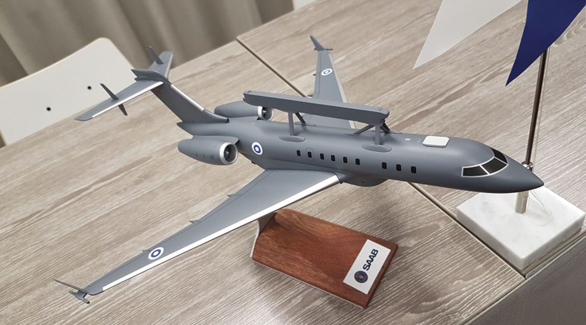 A model of the GlobalEye AEW&C aircraft in Finnish colours was displayed at the media day to mark the beginning of Saab's HX Challenge evaluation on 30 January 2020. Saab described this as a “strategic” platform that in combination with its...
