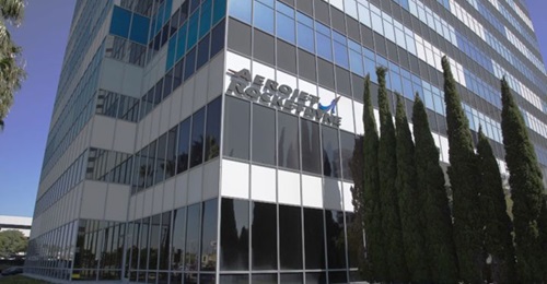 Aerojet Rocketdyne, which is based in Los Angeles County, California, makes engines for missiles and rockets.