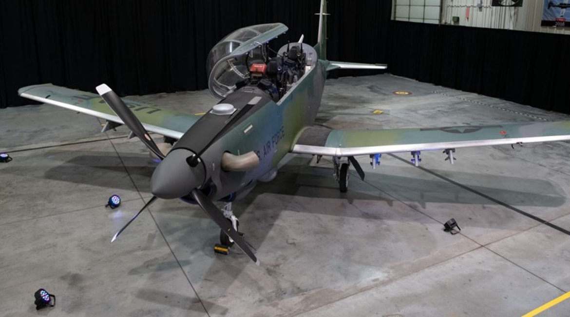 The first of two Textron AT-6E Wolverine light attack aircraft for the US Air Force was received on 17 February. Along with a pair of SNC-Embraer A-29 Super Tucanos, these aircraft will be used to continue its Light Attack Experiment (LAE).
