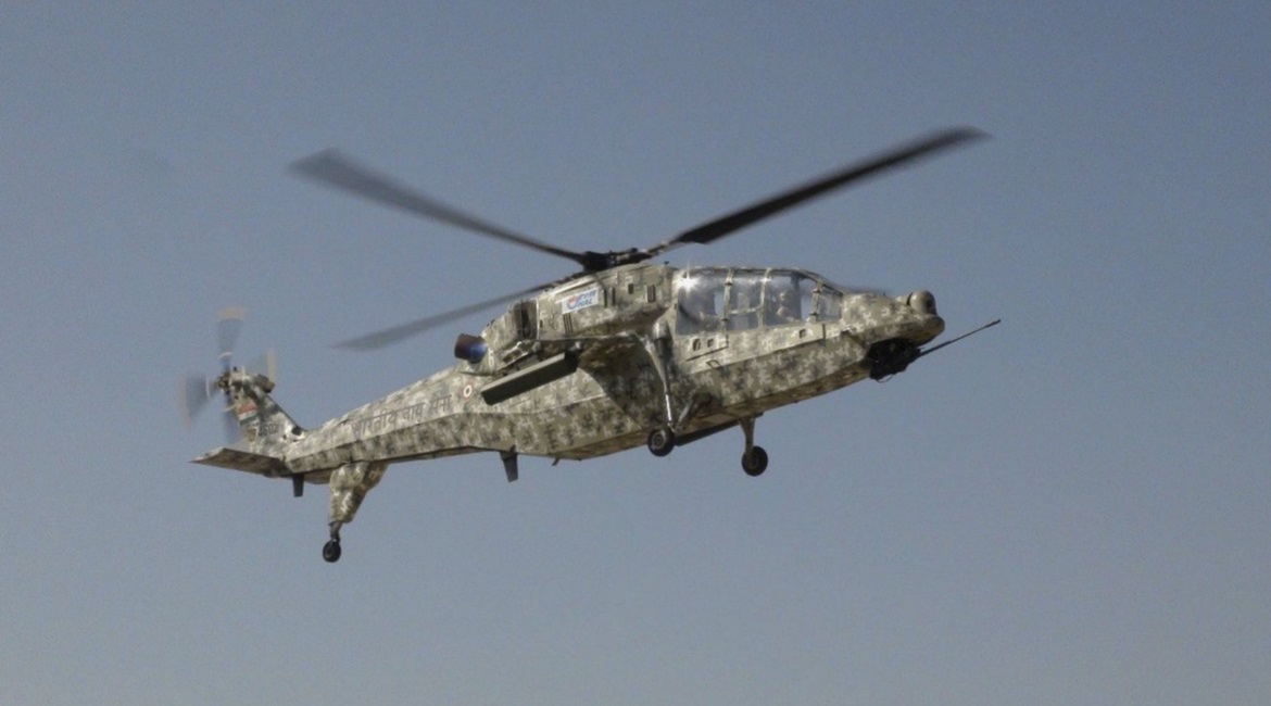 Expanding orders for Indian-made defence equipment is expected to include contracts to supply the Indian Air Force and Indian Army with HAL's Light Combat Helicopter (pictured).