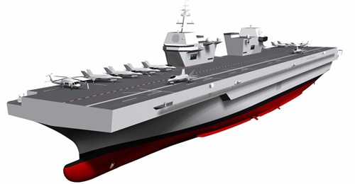 The RoKN unveiled in January a revised conceptual design for its future light aircraft carrier featuring a twin-island arrangement. Work on the carrier project is now set to officially begin in 2022 and be completed by 2033, according to DAPA.