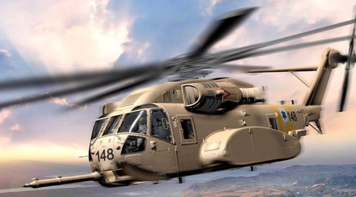 A CGI of a CH-53K with Israeli markings.