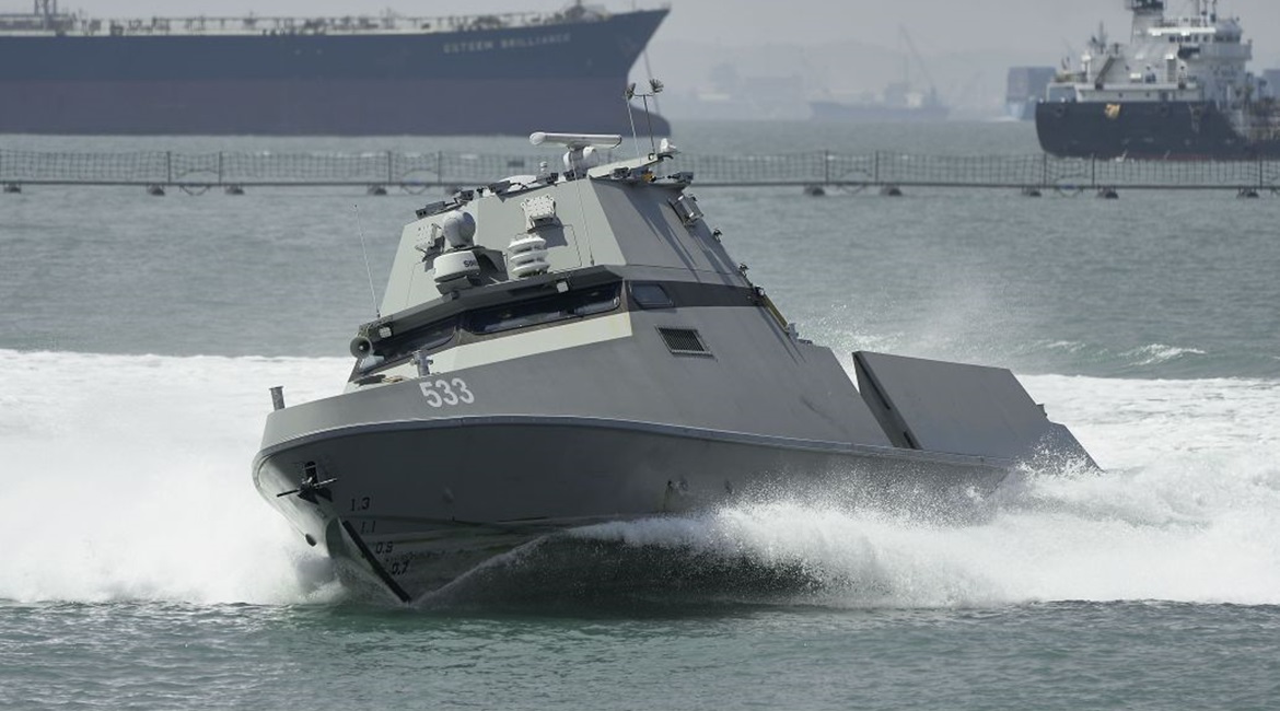 The Republic of Singapore Navy will field new Maritime Security USVs to complement surface combatants such as its the Littoral Mission Vessels.