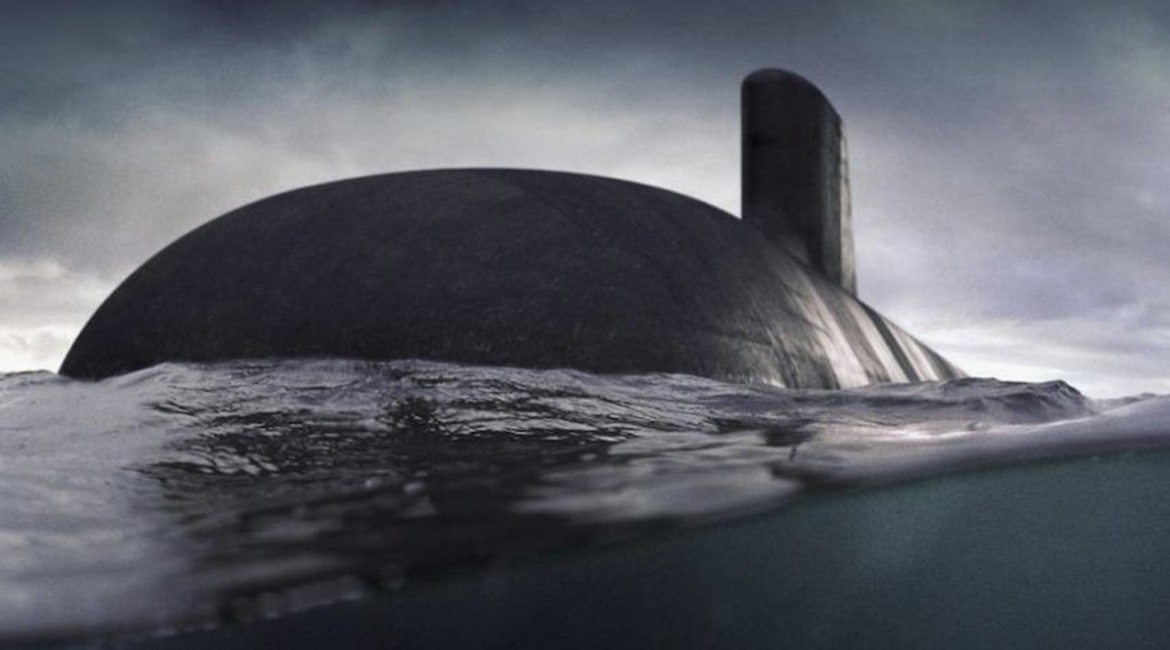 An artist's impression of one of the RAN's future Attack-class submarines.