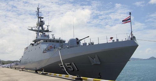 Thailand and the Philippines have signed an agreement to collaborate on defence production. The accord could support Thailand's proposed export to its Southeast Asian neighbour of the BAE Systems' designed Krabi-class OPV (pictured here).