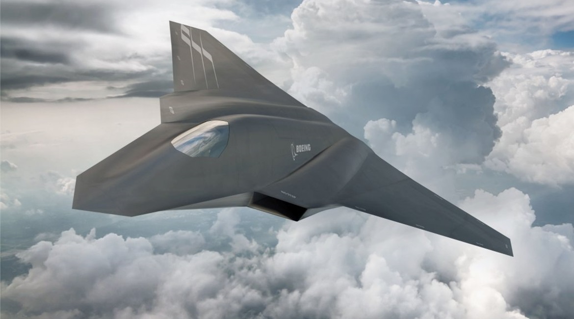 An artist's impression of an NGAD concept. According to a DoD contract notification, the US military may field this or another 'next generation' combat aircraft by the end of FY 2029.