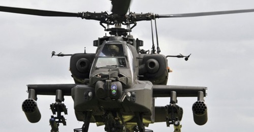The UK is acquiring JAGM missiles, which could be integrated onto any US-built rotary- or fixed-wing aircraft with an air-to-surface mission set, including the Apache attack helicopter.