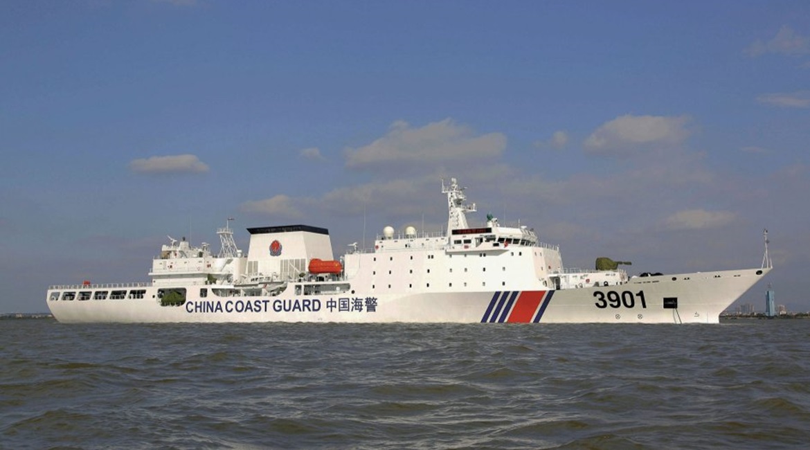 , one of the 10,000 tonne Zhaotou-class cutters operated by the CCG. On 22 January China passed a law allowing the CCG to use firepower - under certain circumstances - against foreign vessels in waters “under China's jurisdiction”....
