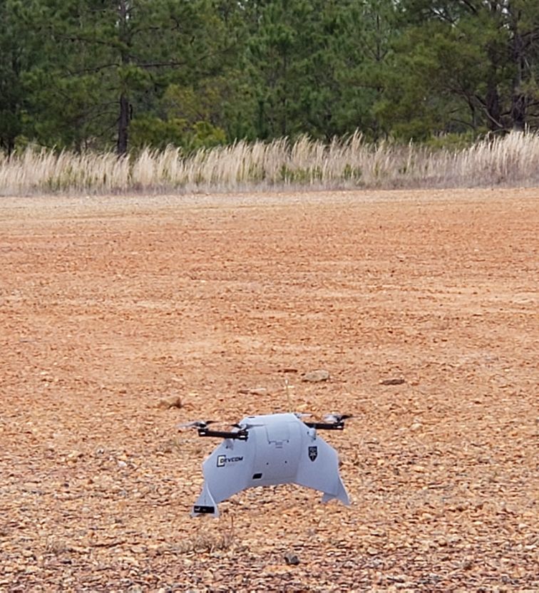 The Bell Micro UAS flew at the US Army’s recent AEWE. The aircraft has a 0.54 kg take-off weight, an estimated 60 minute flight endurance, up to 44 km radius, and an 88.5 kmph top speed. (Bell)