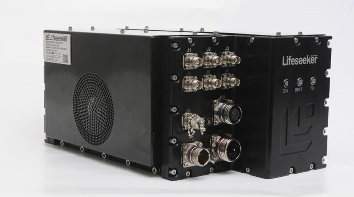 Centum Research & Technology's Lifeseeker software-defined radio. The Canadian DND awarded the company a USD1.3 million contract to procure five Lifeseeker systems for its Cellular Airborne Sensor for Search and Rescue (CASSAR) programme.