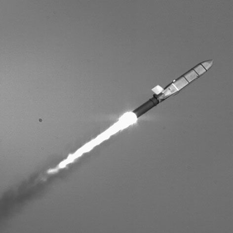 Image of an earlier launch of the developmental LRASM-SL in the United States