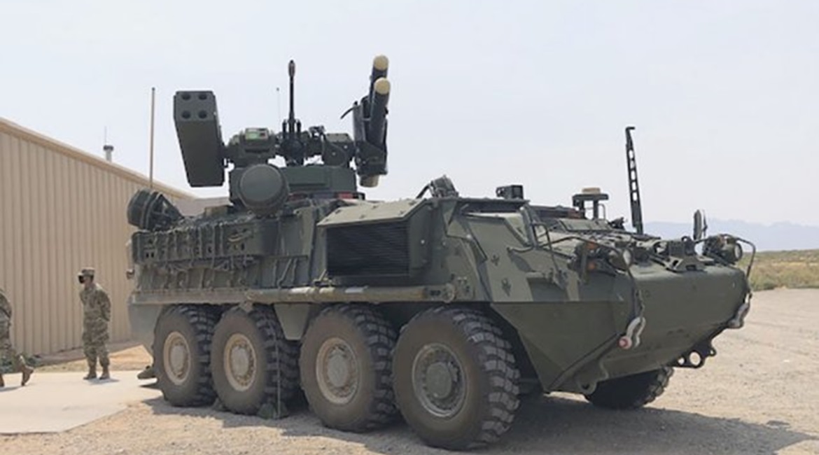 Shown here is an IM-SHORAD prototype at White Sands Missile Range, New Mexico, in 2020. The US Army has now fielded the first weapon.