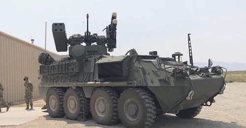 Shown here is an IM-SHORAD prototype at White Sands Missile Range, New Mexico, in 2020. The US Army has now fielded the first weapon.