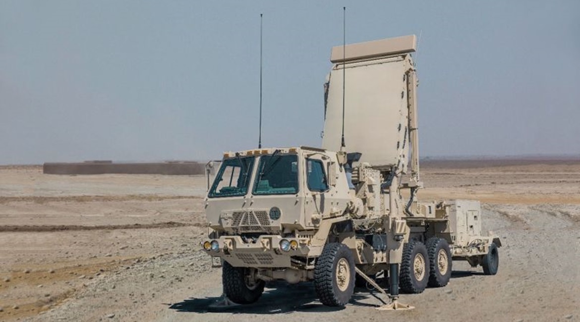 In US Army service, the Q-53 is mounted on an FMTV truck that tows its power generator.