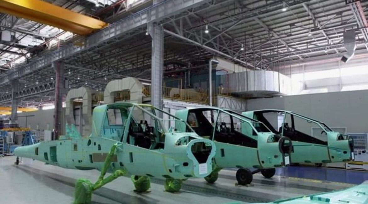AH-64E Apache Guardian fuselages built by KAI at its Sacheon production facility in South Korea in 2015. KAI has signed an agreement with Boeing to resume Apache fuselage production in South Korea.