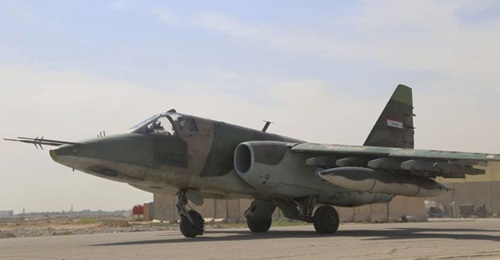 Iraq's Su-25 attack aircraft are now grounded.