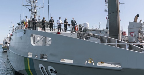 Australia handed over the second and final Guardian-class patrol boat built for the government of the Solomon Islands in a ceremony held on 7 May at the facilities of shipbuilder Austal in Henderson, Western Australia.