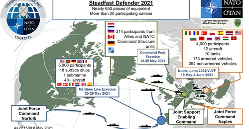 Exercise 'Steadfast Defender 2021' will test NATO's adapted command structure.