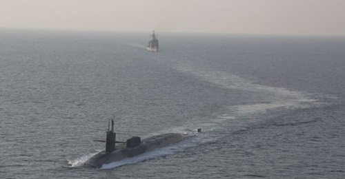In a rare announcement, the 5th Fleet said USS 
        
         entered the Gulf on 21 December 2020.