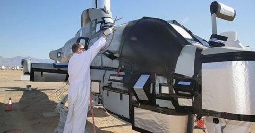An AH-1Z recently arrived at the boneyard at Davis-Monthan AFB is prepped for long-term storage as part of the USMC's wider restricting plans.