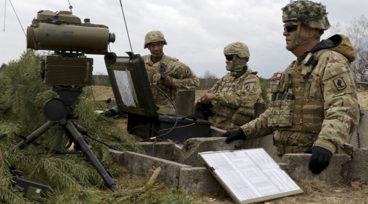 Soldiers with the 173rd Infantry Brigade Combat Team conduct long-range fire exercises during joint US-EU military drills in Poland.